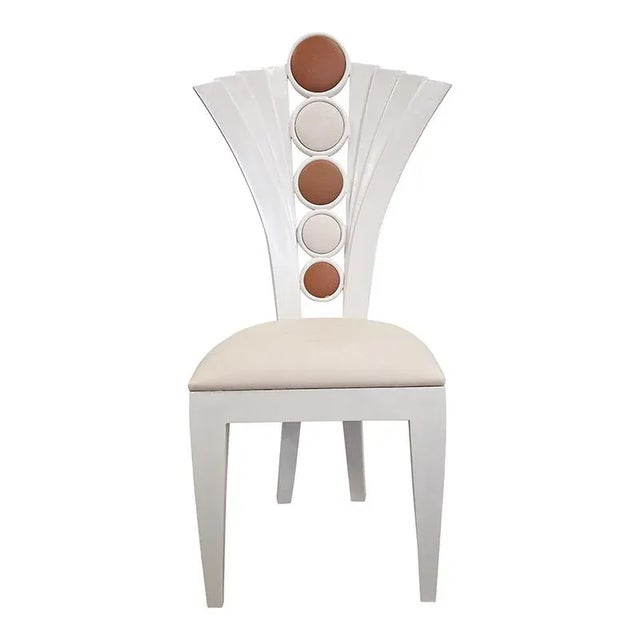 Fan Chairs, 1980s, Set of 6 For Sale - Image 4 of 8