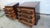1980s Pair Ethan Allem Cherry NightstandsTables Bachelors Chests Four Drawers For Sale - Image 6 of 7