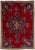 Textile 1960s Vintage Persian Tabriz Handmade Medallion Red Wool Rug For Sale - Image 7 of 7