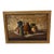 Vintage Mid Century Italian Still Life Oil Painting Signed E. Romini Gold Frame For Sale