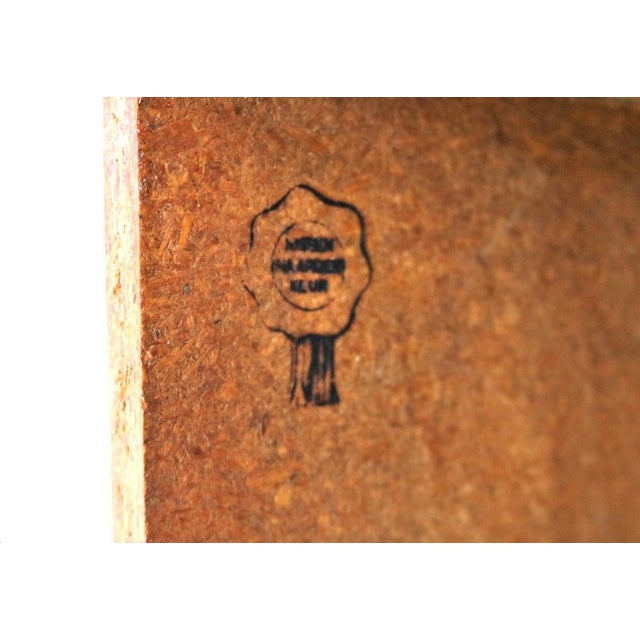 Brown Vintage Sideboard from Nissen Naarden, 1950s For Sale - Image 8 of 17