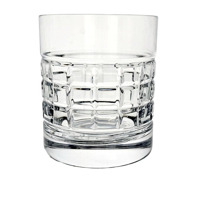 Late 20th Century Waterford London Irish Crystal Double Old Fashioned Glass 4" For Sale - Image 5 of 9