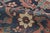 1920s Antique Persian Floral Geometric Rug With Deep Navy Field - Rug & Kilim For Sale - Image 5 of 7