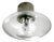 21st Century Polished Nickel and Clear Uno Flush Mount by Fabio LTD For Sale