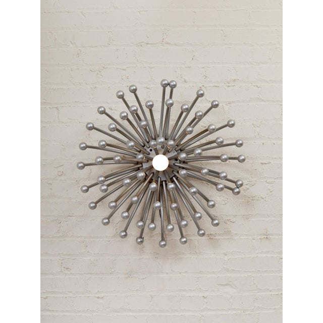 Tetrarch 1970s Styled After Pistillo Studio Tetrarch for Valenti Silver Round For Sale - Image 4 of 6