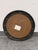 Gilded Metal Floral Medallion Wall Mirror, 26.5 Inches For Sale - Image 12 of 12