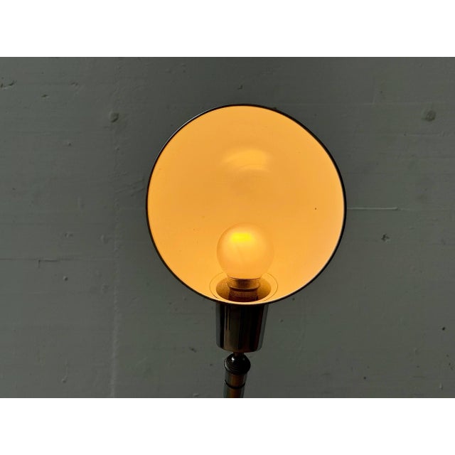 Space Age Chrome Clamp Lamp with Gooseneck, 1970s For Sale - Image 7 of 16