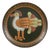 Vintage German Ceramic Wall Plate with Bird Design from Keramik Manufaktur Kupfermühle, 1970s For Sale