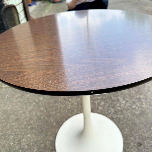 Mid 20th Century Burke Division for Brunswick Tulip Bistro Side Table For Sale - Image 5 of 12