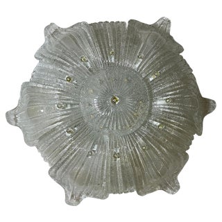 Snow Fairy Murano Glass Ceiling Light, 1980s For Sale