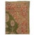 Persian Antique Persian Sultanabad Carpet Green, Coral-Red, Light Blue, Gold and Ivory For Sale - Image 3 of 6