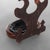 Late 19th Century Antique Rococo Walnut Umbrella Stand With Cast Iron Tray C1890 For Sale - Image 5 of 10