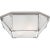 Modern Suzanne Kasler for Visual Comfort Signature Morris Large Flush Mount in Polished Nickel with Frosted Glass For Sale - Image 3 of 4