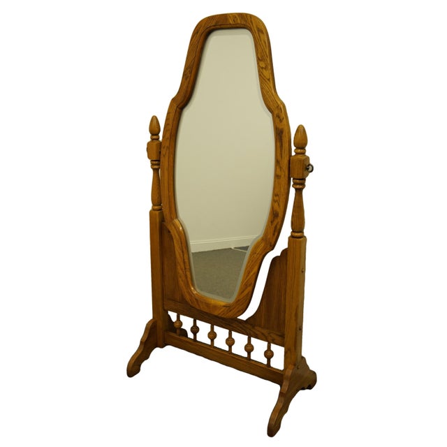 Late 20th Century Rock City Furniture Country Style Floor Mirror Chairish