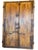 Very Old 104"H x 68" Pair of Authentic French Entry Doors with Old French Hardware from France. Beautiful Patina and Very...