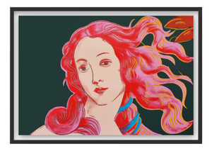 Andy Warhol, Birth of Venus Red, 2026, Silk-Screen