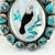 Metal 1970s Vintage Southwestern Dine’ Navajo Ben Touchine Turquoise & Sterling Large Cuff Bracelet - 7” For Sale - Image 7 of 11