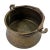 Early 20th Century Early 1900s Antique Brass Cauldron With Handle For Sale - Image 5 of 8