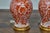 Pair of Red and White Porcelain Dragon Temple Jar Table Lamps For Sale - Image 9 of 12