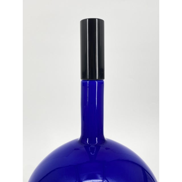 1990s Murano Glass Decanter by Timo Sarpaneva Veri for Venini, Italy, 1990s For Sale - Image 5 of 12