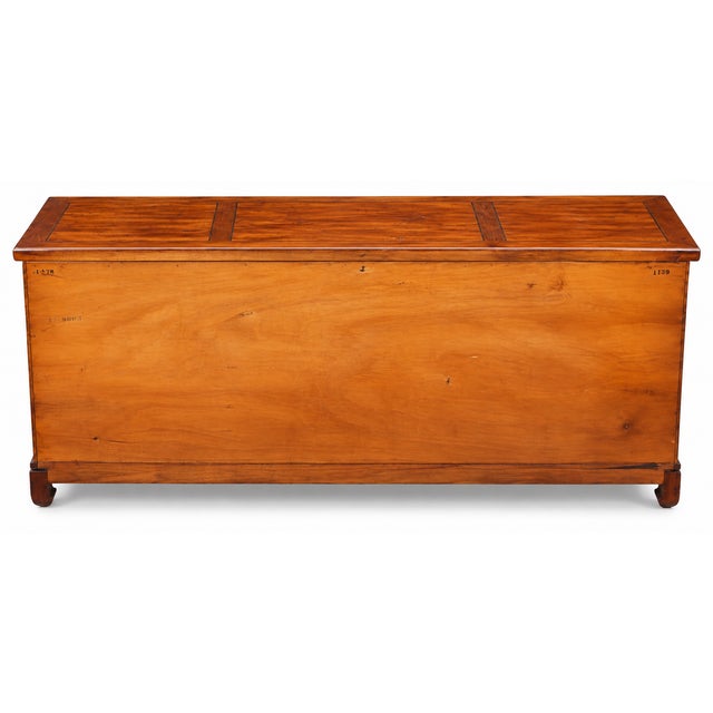 Vintage Henredon Asian-Style Brass-Mounted Wood Sideboard Credenza For Sale - Image 9 of 13