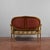 Napoleon III Style Two-Seater Golden Sofa For Sale - Image 5 of 9
