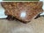 French Late 19th Century Italian Hand Carved Walnut Wall Console With Marble Top For Sale - Image 3 of 15