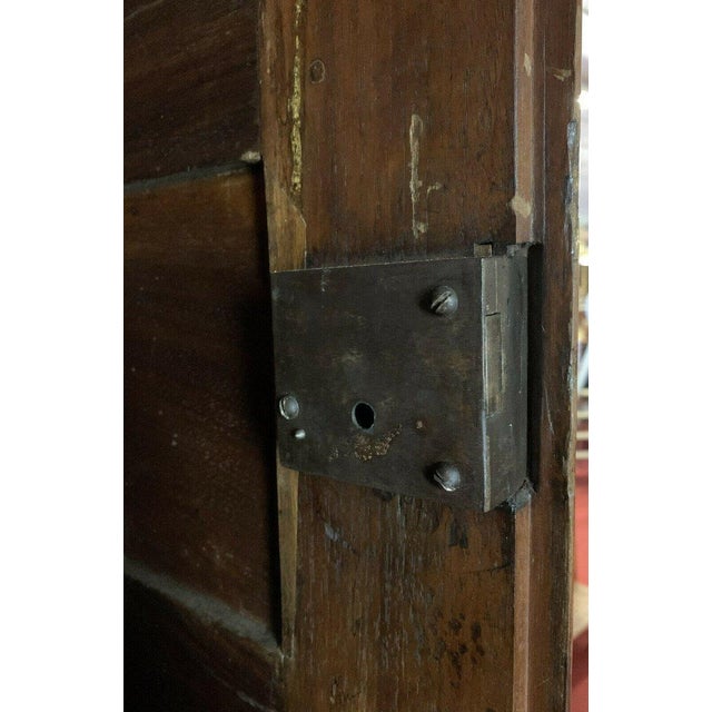 Louis XIII Burgundian Cabinet with Diamond Points For Sale - Image 3 of 7