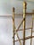 Faux Bamboo Gilt Metal Etagere For Sale In New York - Image 6 of 10