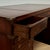 Brown Antique English Leather Top Campaign Desk For Sale - Image 8 of 17