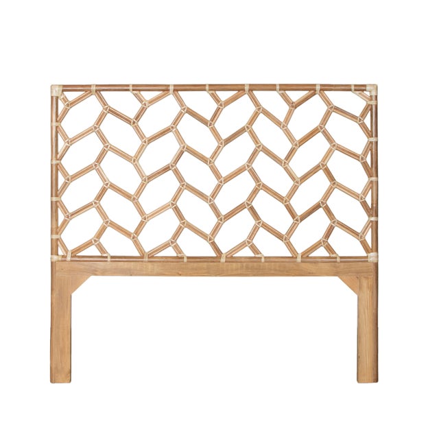 Not Yet Made - Made To Order Silas Platform Bed Queen - Natural For Sale - Image 5 of 11