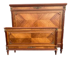 French Headboard and Footboard