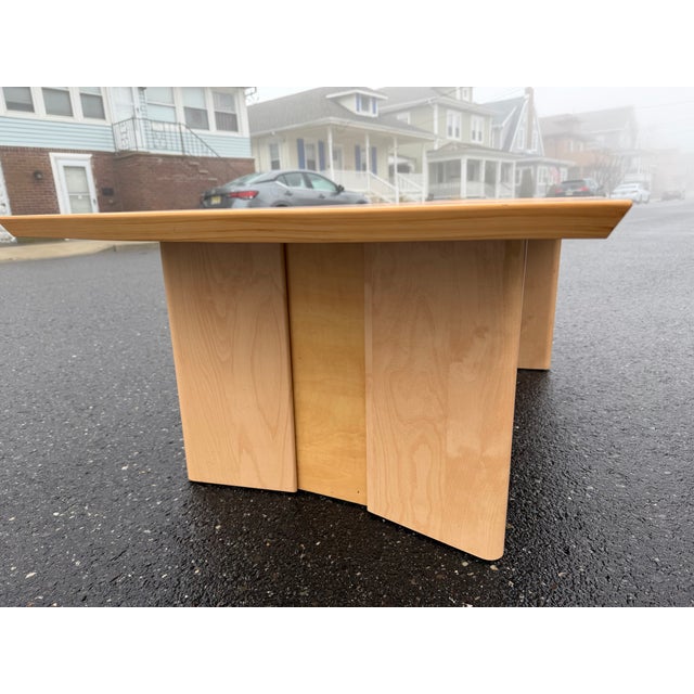 Italian Wood Coffee Table For Sale In Philadelphia - Image 6 of 9