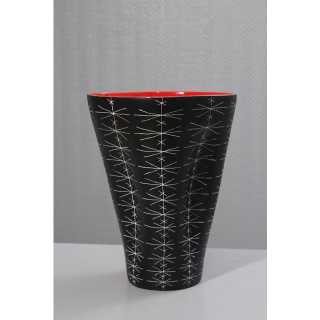 1950s Large Model 308 Jean de Lespinasse Vase in Ceramic, Nice, France, 1950s For Sale - Image 5 of 16