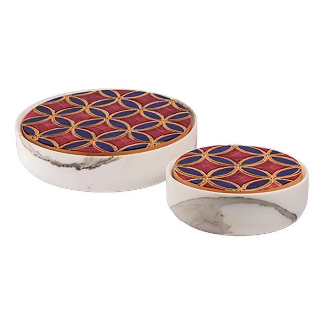 Rammenti Containers by Gumdesign for La Casa Di Pietra, Set of 2 For Sale