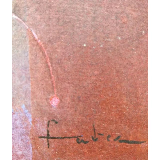 Will Faber, Untitled, 1980, Mixed Media For Sale - Image 3 of 9