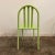 Light Green Set of 6 Model 222 Dining Chairs by Robert Mallet-Stevens Older Originals New Powder Coat For Sale - Image 8 of 13