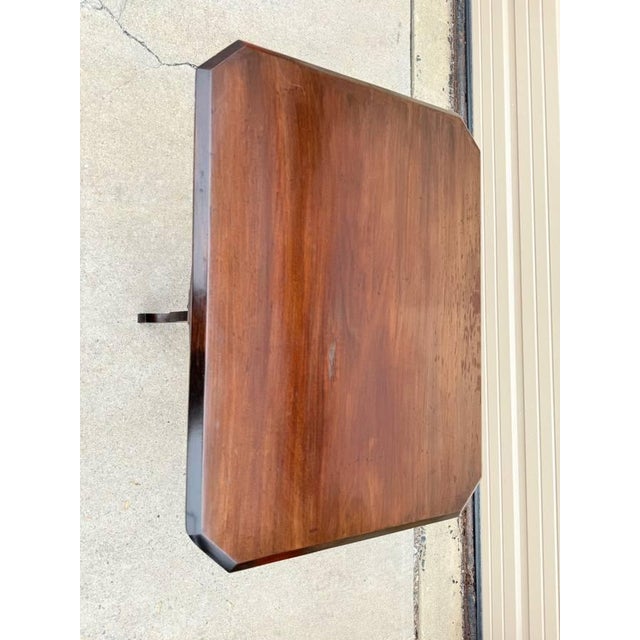 Antique Victorian Eastlake Style Carved Walnut Parlor / Side Table For Sale - Image 9 of 10