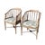 This is a really wonderful pair of vintage faux bamboo armchairs. The size and shape of the chair make them a wonderful...