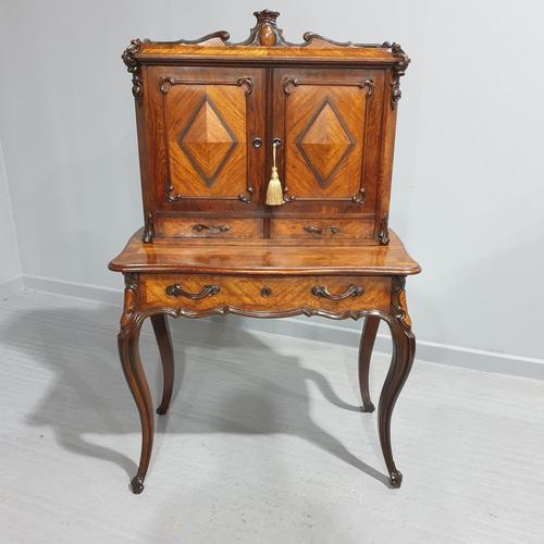 Vintage French Bonheur Du Jour Desk For Sale - Image 18 of 18