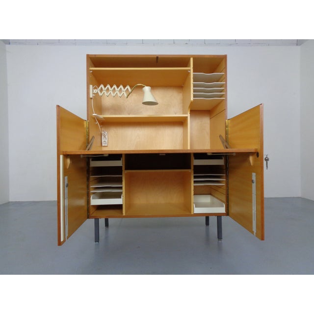 Magic Box Cabinet Desk, Switzerland, 1950s For Sale - Image 6 of 18