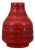 Rimini Rosso Vase by Aldo Londi for Bitossi, Italy, 1960s For Sale