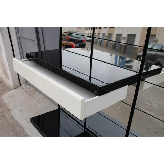 Minimalist Wall Unit with Console Shelves by Rimadesio, 1980s For Sale - Image 13 of 15