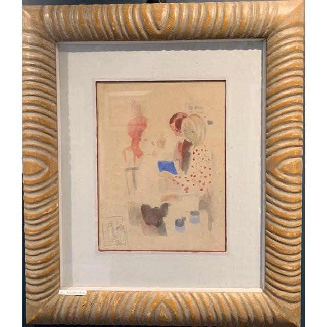 Olga Bogaevskaja, Children Little Girl, 1980 For Sale - Image 6 of 6