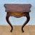 French Louis XV Style Walnut Wall-Mounted Bedside Tables, 1930, Set of 2 For Sale - Image 4 of 16