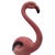 1950s Mid 20th Century "Handsome" Pink Flamingo Ceramic Tabletop Statue by Leftons For Sale - Image 5 of 8