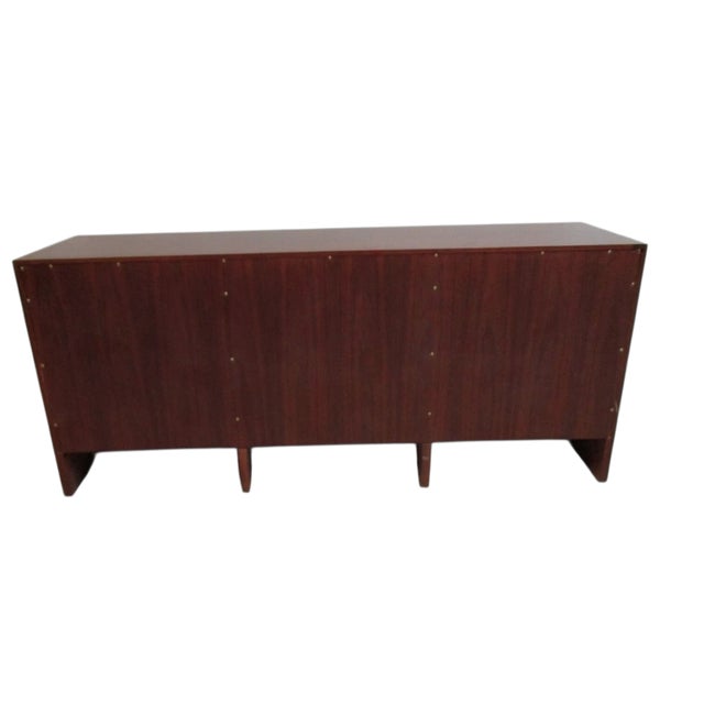Brown Bexley Heath for Widdicomb Teak Sideboard Server Buffet Cabinet Console, Attributed For Sale - Image 8 of 13