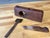 Antique Handcrafted Wood Plane 9.5 Inches Long With a Forged Steel Cutting Blade For Sale - Image 10 of 10