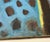 Modern Original Art Painting on Canvas Cubist Style Artist Signed Dated "Randall 1964" For Sale - Image 3 of 12