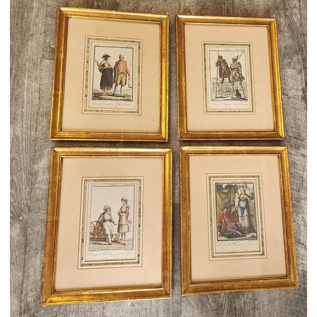 This beautiful set of prints are by Jacques Grasset de Saint Sauveur who was a French writer, diplomat, and illustrator...